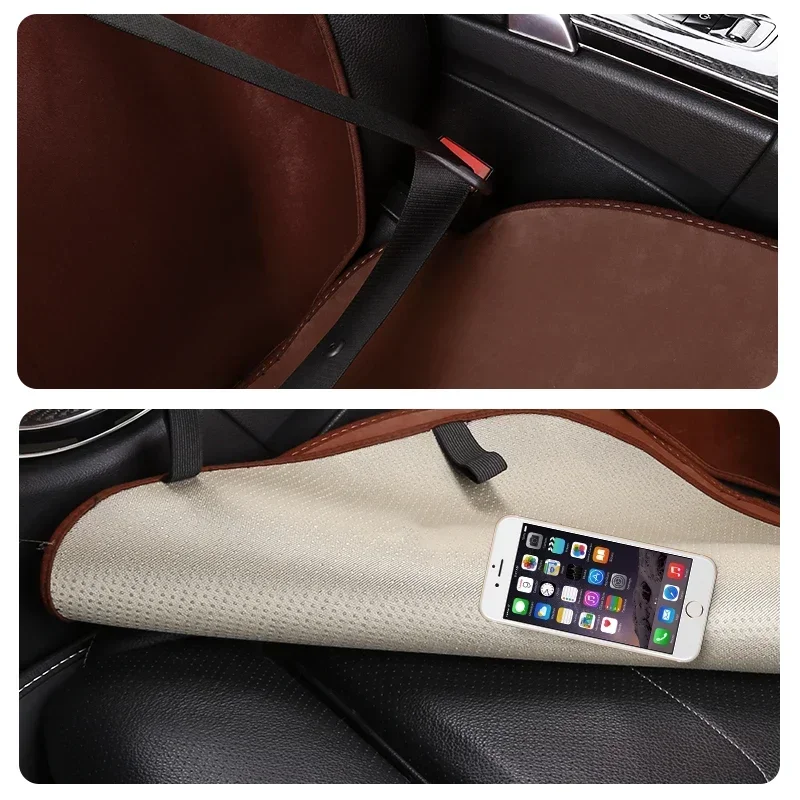 Автомобильная замшевая подушка для сиденья нескользящий чехол Audi SLINE A3 A4 B8 8P 8V A6 C7