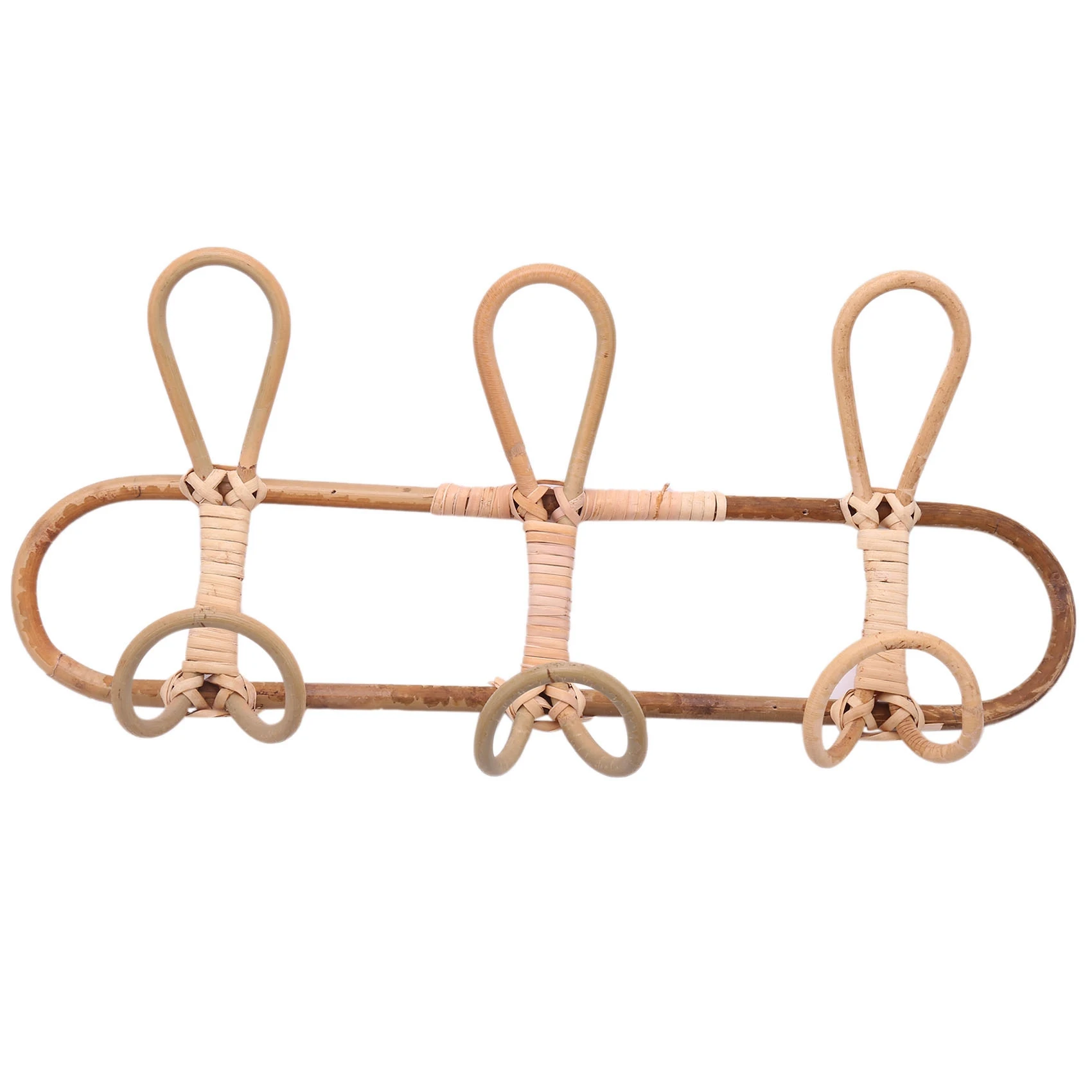 Настенные крючки из ротанга органайзер для детской одежды вешалка шляпы