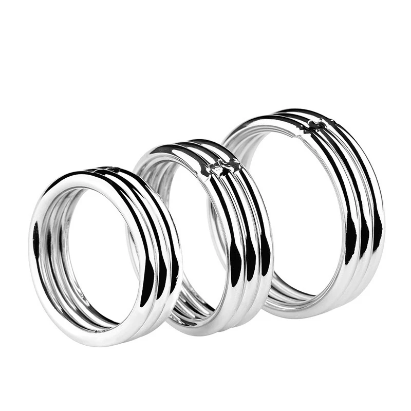 Металлическое кольцо с фиксацией спермы из нержавеющей стали подвижной