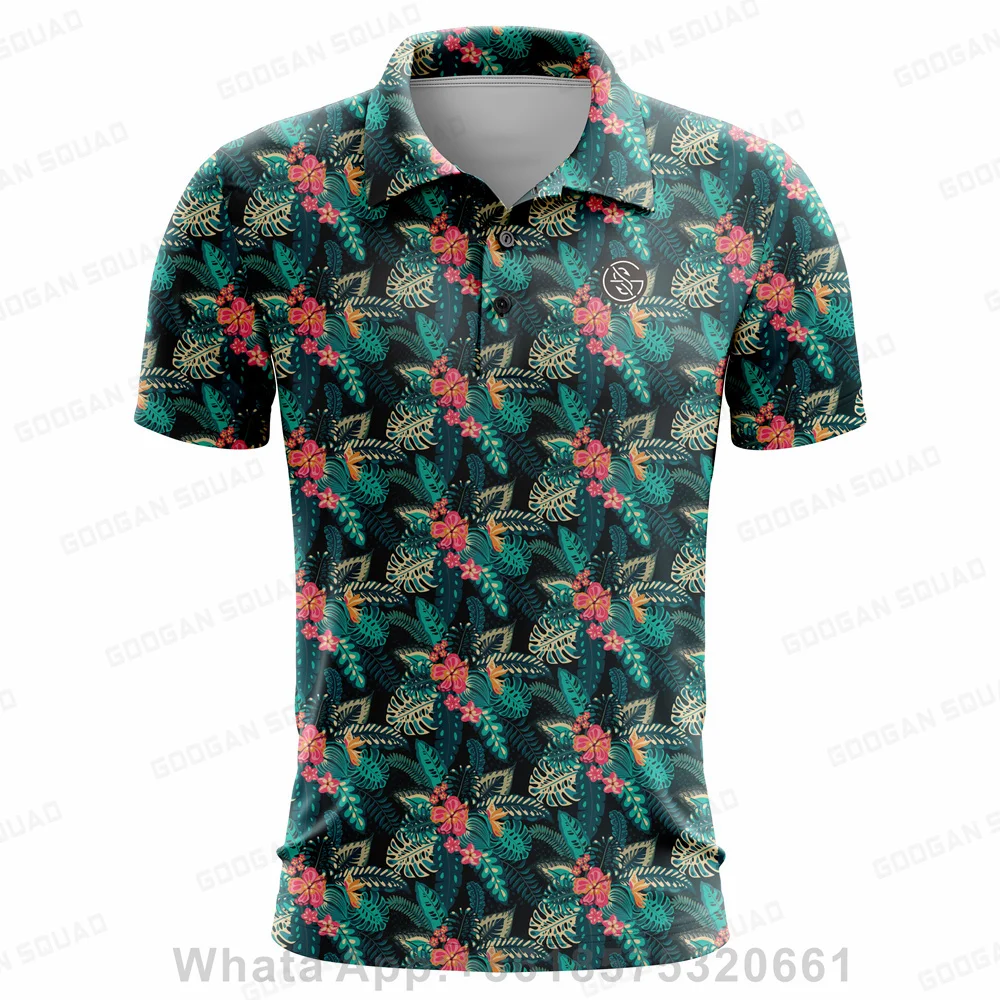 Футболка Googan Squad мужские рубашки-поло для гольфа летние тонкие дышащие футболки с