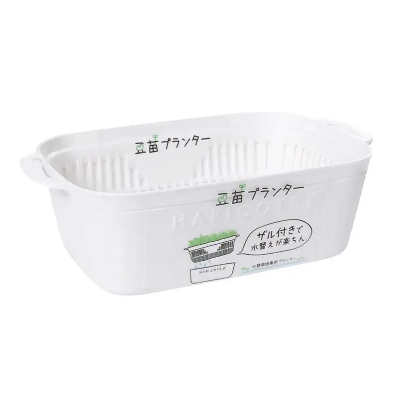 

Plant Sprouting Tray Hydroponic Plant Growing Trays Heat Resistant Sprouting Trays Double Layer Design For Hydroponic Plants
