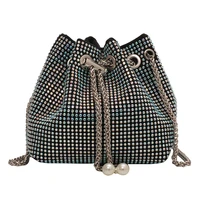 2022 new rhinestone handbag for women bag diamonds shoulder bag purse ladies female crossbody bag shining diamond bag