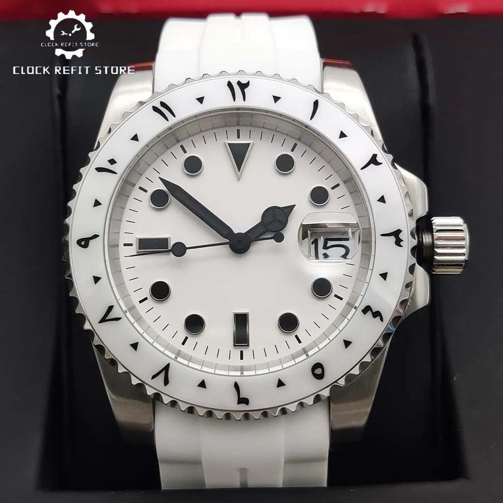 Мужские часы с сапфировым стеклом автоматический механизм дата