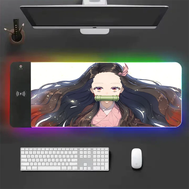 

Коврик для мыши в стиле аниме со светодиодной подсветкой