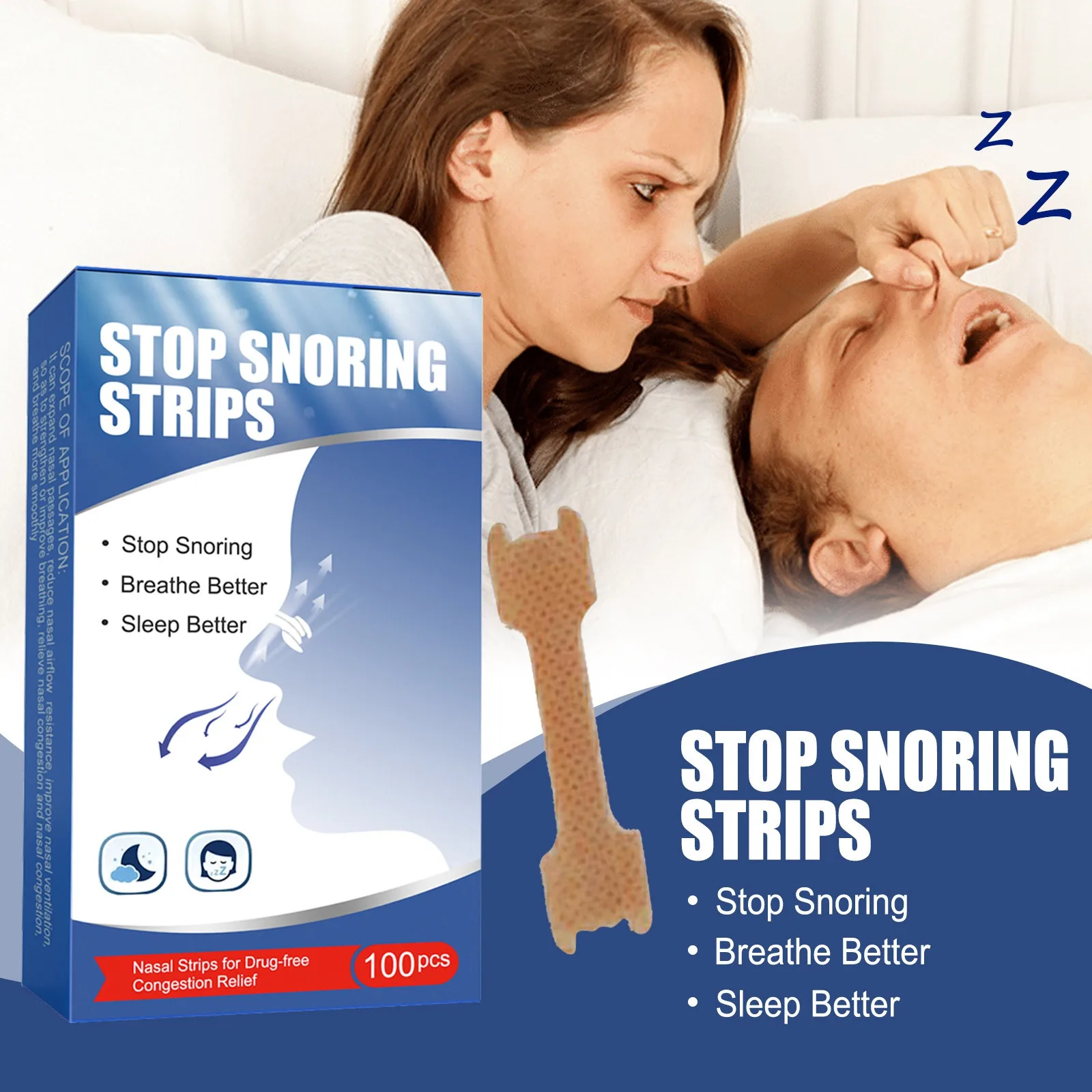 Пластырь назальный с вентиляцией 26 шт