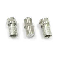 cable tv connector extension 2pcs f male connector f plug butt break british system