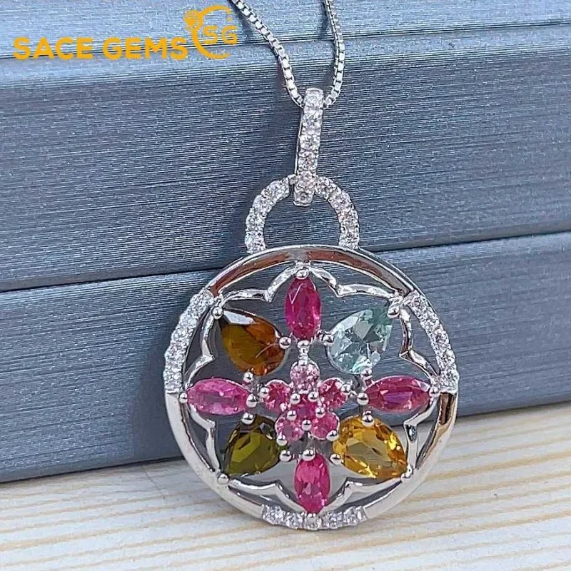 Роскошные украшения из серебра 925 пробы 4*6 мм