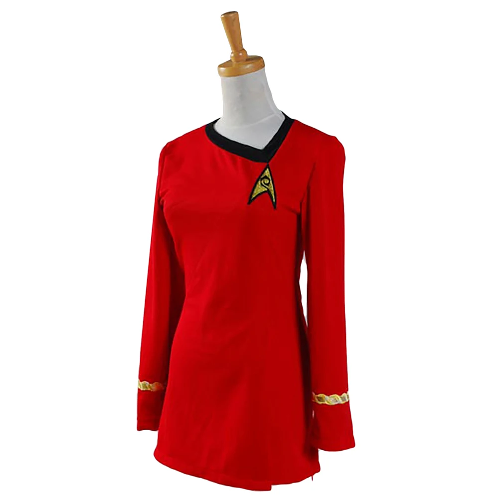 Женский костюм с длинным рукавом Star Cosplay Trek на Хэллоуин | Костюмы для косплея и