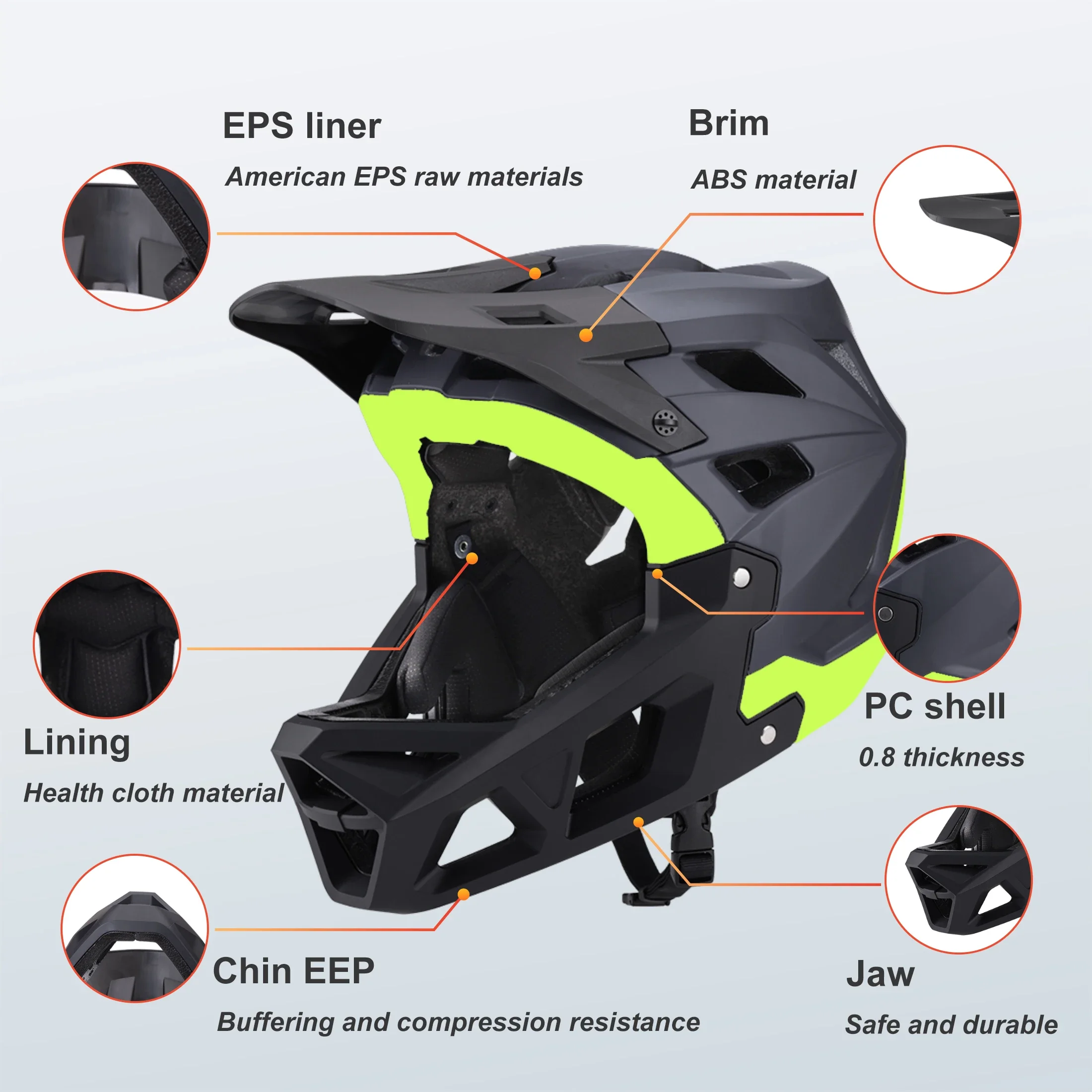 Мужской велосипедный шлем Mtb