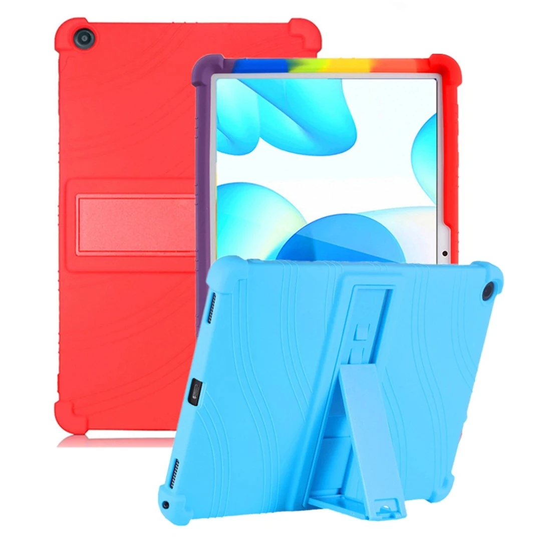 

Чехол для Realme Pad 10,4 Mini 8,7 Realme Pad X 2022, мягкий силиконовый регулируемый чехол-подставка для детей, чехол для OPPO Pad 11 Air 10.36
