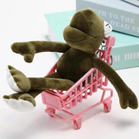 new 22cm plush toy long legs big mouth frog bag pendant clothing accessories school bag ornaments childrens birthday gift