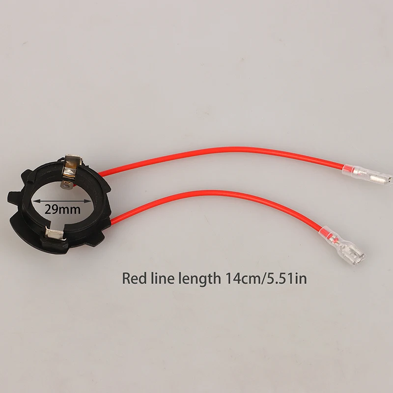 

Пара адаптеров JETTA на цоколь для светодиодных фар H7, пластиковые держатели ламп для гольфа 5 MK5