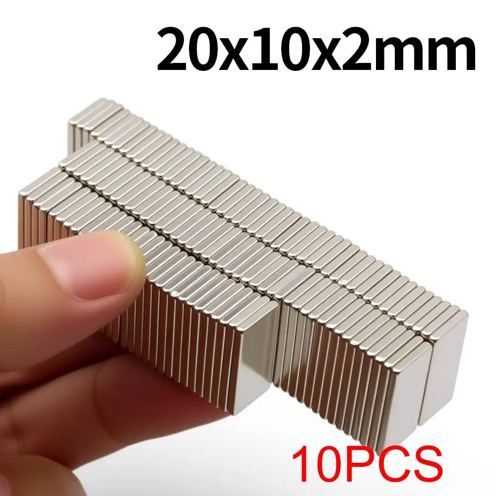 

Супер сильный неодимовый магнит N35 20x10x2 мм