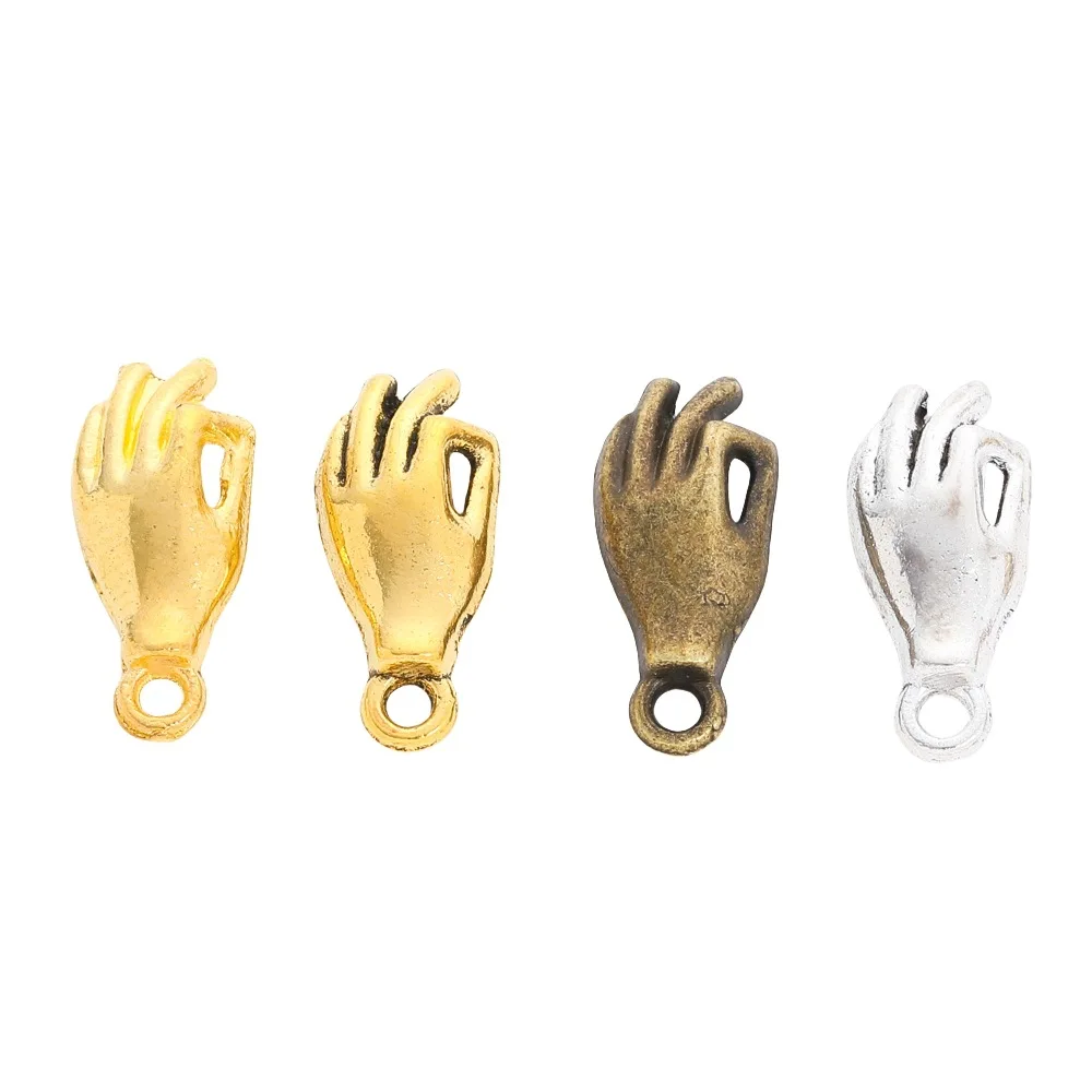 30 шт./партия подвески для ювелирных изделий 16 х7 мм