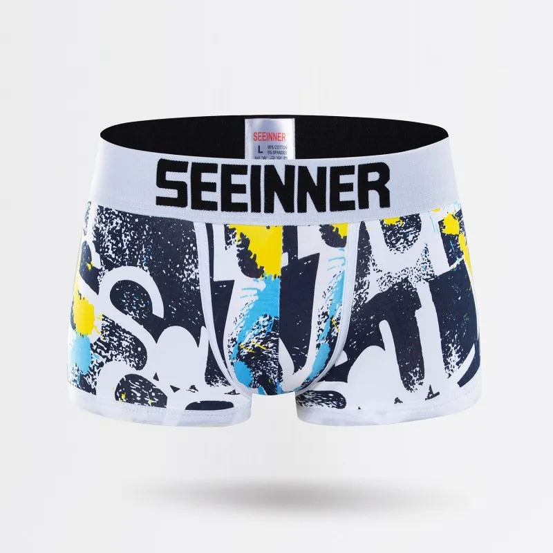 

Men's underwear cotton u convex bag men's boxers printed underwear Boxers ethika women set mens underwear