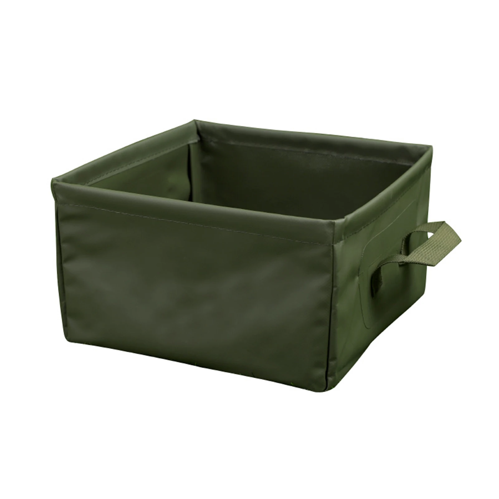 

With Handle Picnic Folding Bucket Wash Basin 13L Water Container Travel Ultralight Outdoor Camping Hiking Portable Collapsible