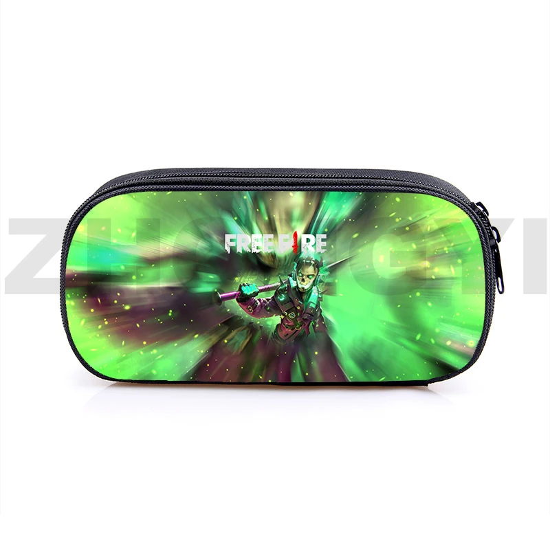 Модная сумка для макияжа осмотр ранцы игра Free Fire Garena 3D чехол карандашей