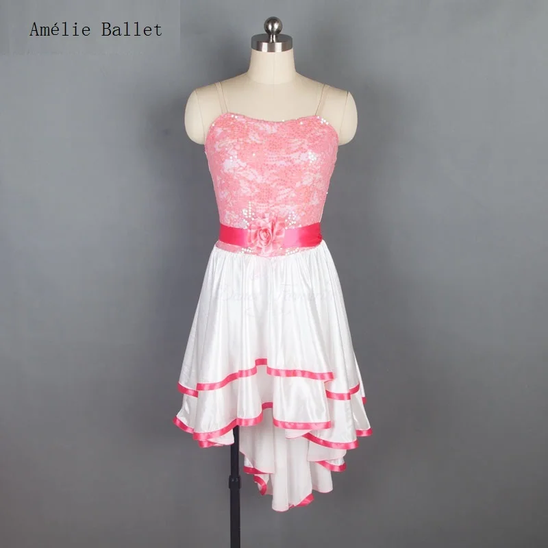 18431 Лирическое дизайнерское платье для велосипедистов балетный костюм желтый