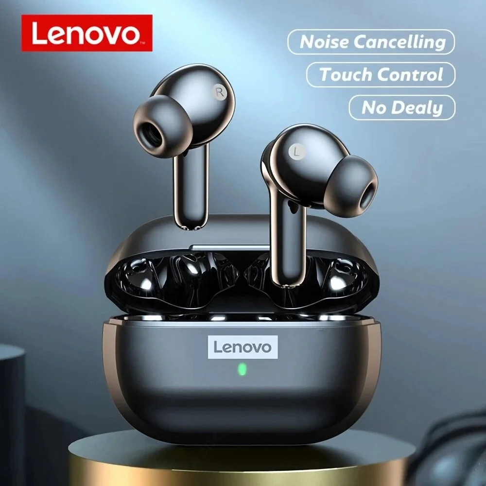 

Lenovo LP1S TWS earphones wireless Bluetooth 5.0earbuds waterproof headphones with microphone noise-cancelling headset gamer