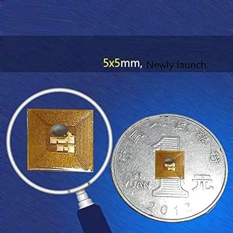 Фото 10 шт. 5 мм NFC RFID 213 чип внутри мини Bluetooth сопряжение RFID NFC-метка Программируемая NFC-карта FPC-тег управления работает на Android №5