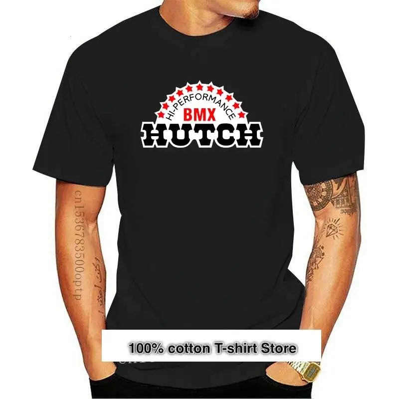 

Camiseta Hutch BMX s para hombre y mujer, camisa divertida de manga corta con cuello redondo, novedad