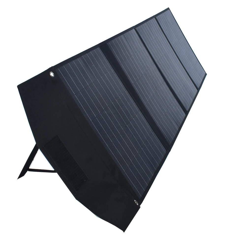 

100w 18v Portable Foldable Solar Panel Kit Solar Charger With Controller Usb Output To Charge 12v Batteries/Power Station (AGM