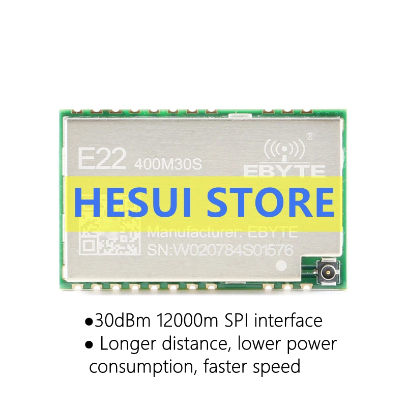 SX1268 + PA модуль беспроводной связи LoRa 433MHz470MHz E22-400M22S/30S