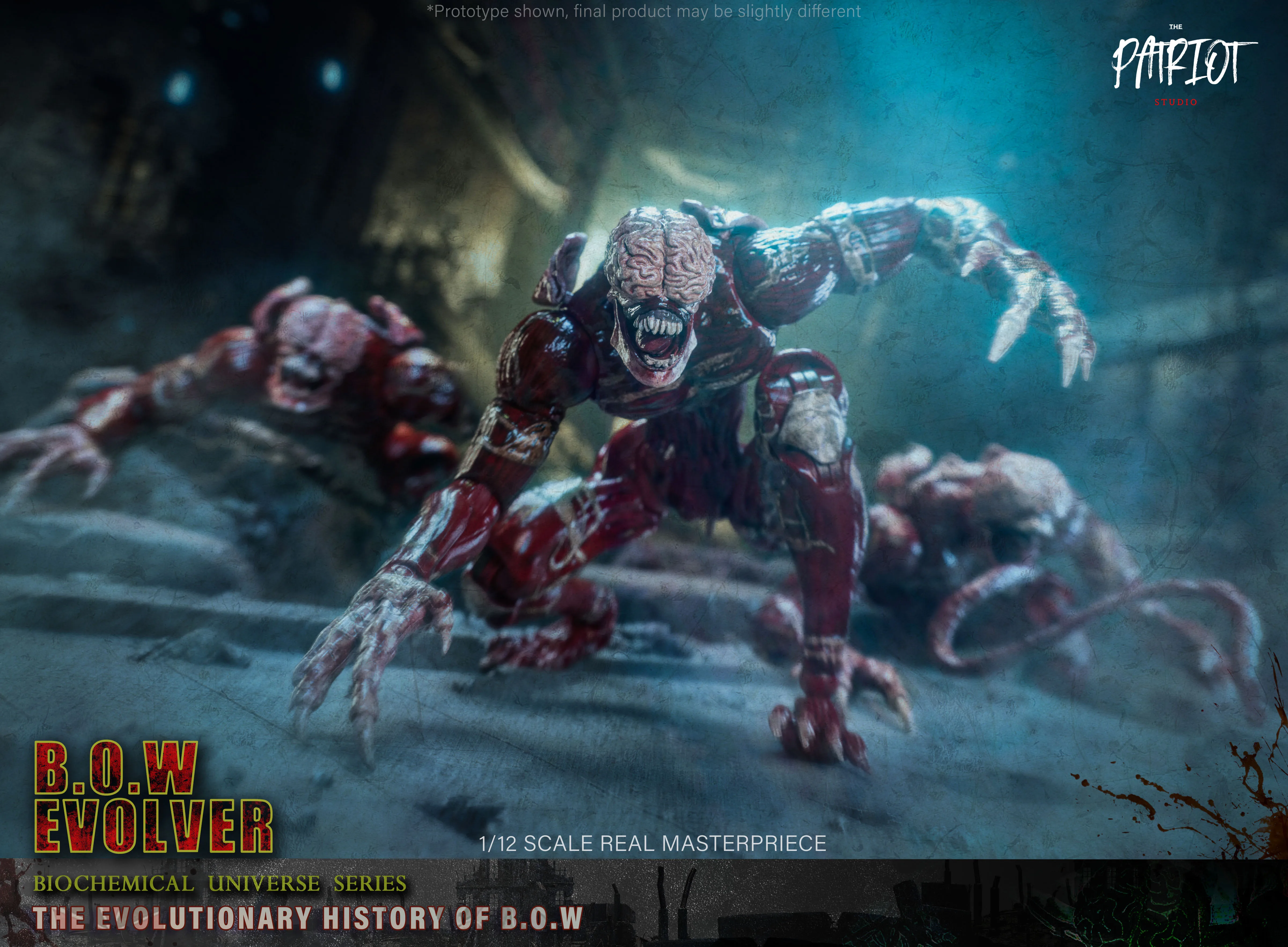 MAK Patriot Studio 1/12 B.O.W Evolver Мутированный Монстр
