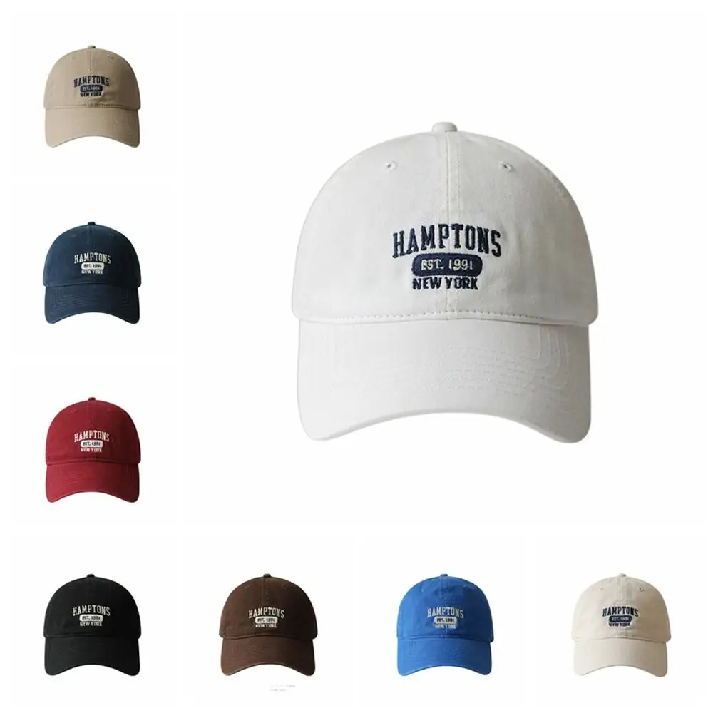 

Панама от солнца в Корейском стиле для мужчин и женщин, бейсболка с вышивкой и надписью, универсальная уличная Ковбойская шапка, лето