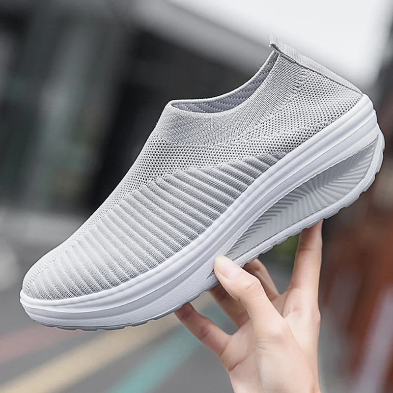 

Women Sneakers Casual Shoes Woman Female Light Women Platforms Wedges Sneakers Ladies Fashion Women's Shoes Femme Tenis Feminino