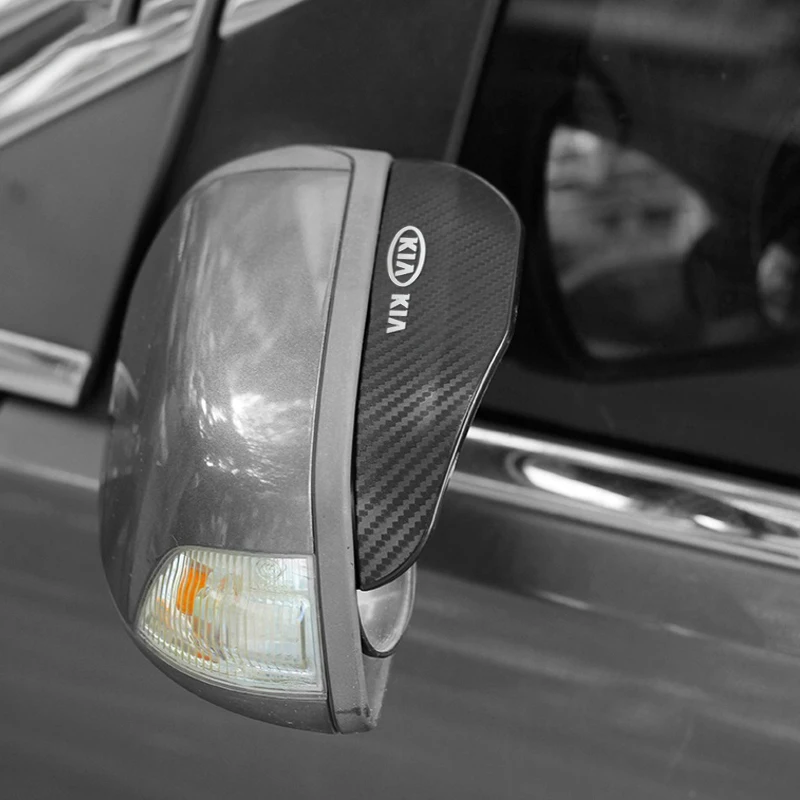 Автомобильное боковое зеркало заднего вида козырек от дождя для Kia picanto rio ceed sportage