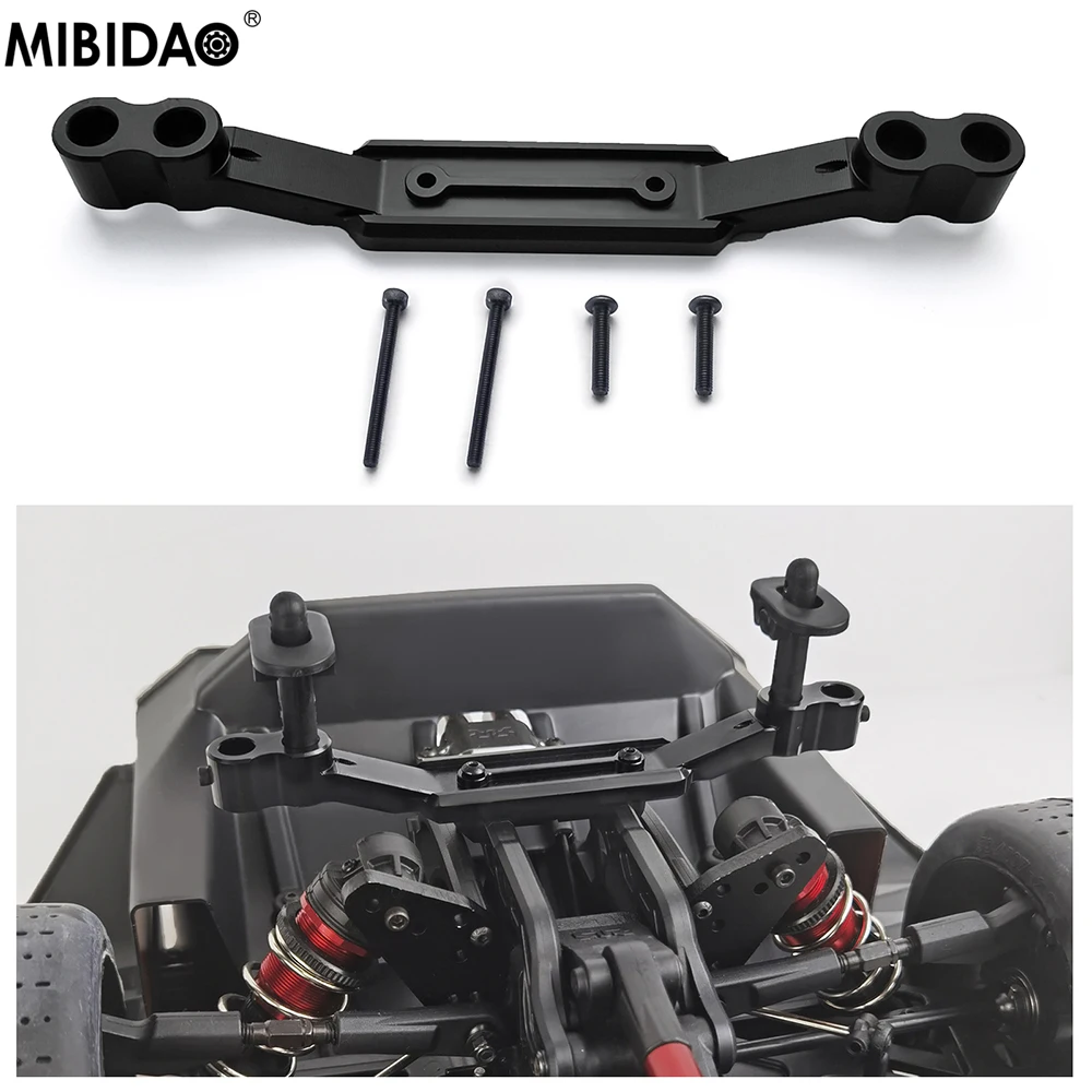 

MIBIDAO Metal Front & Rear Support Mount For ARRMA 1/7 Felony 6S BLX Street Bash All-Road Muscle RC Car Body Shell Fixed Seat