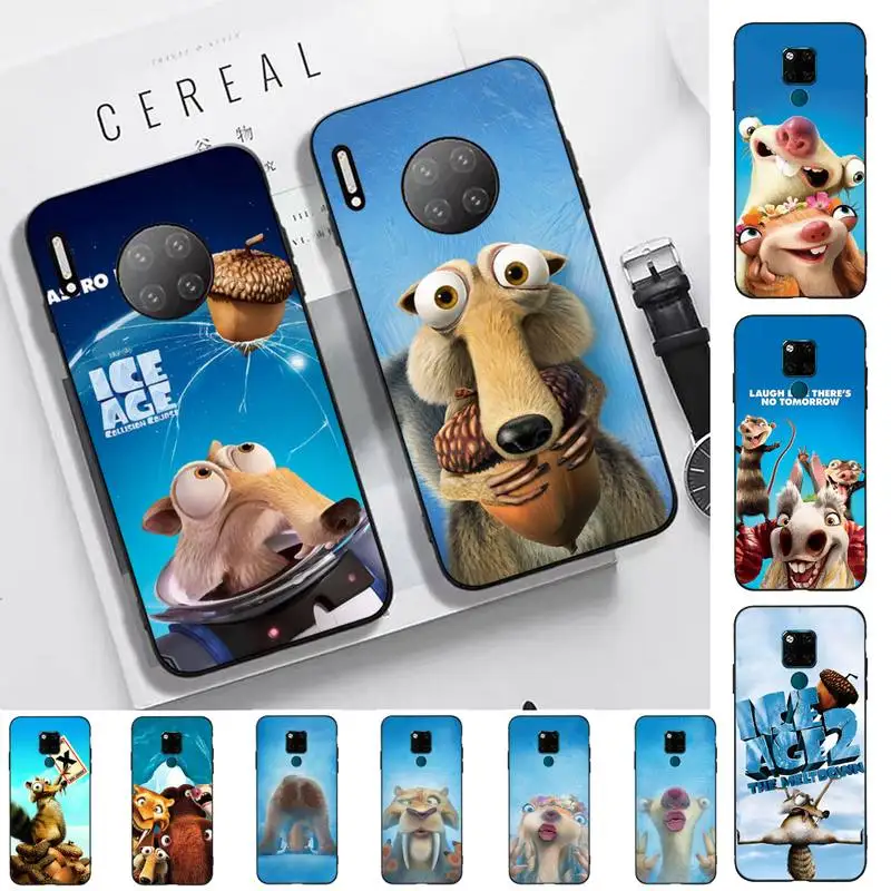 

Disney Ice Age Phone Case for Huawei Mate 20 10 9 40 30 lite pro X Nova 2 3i 7se