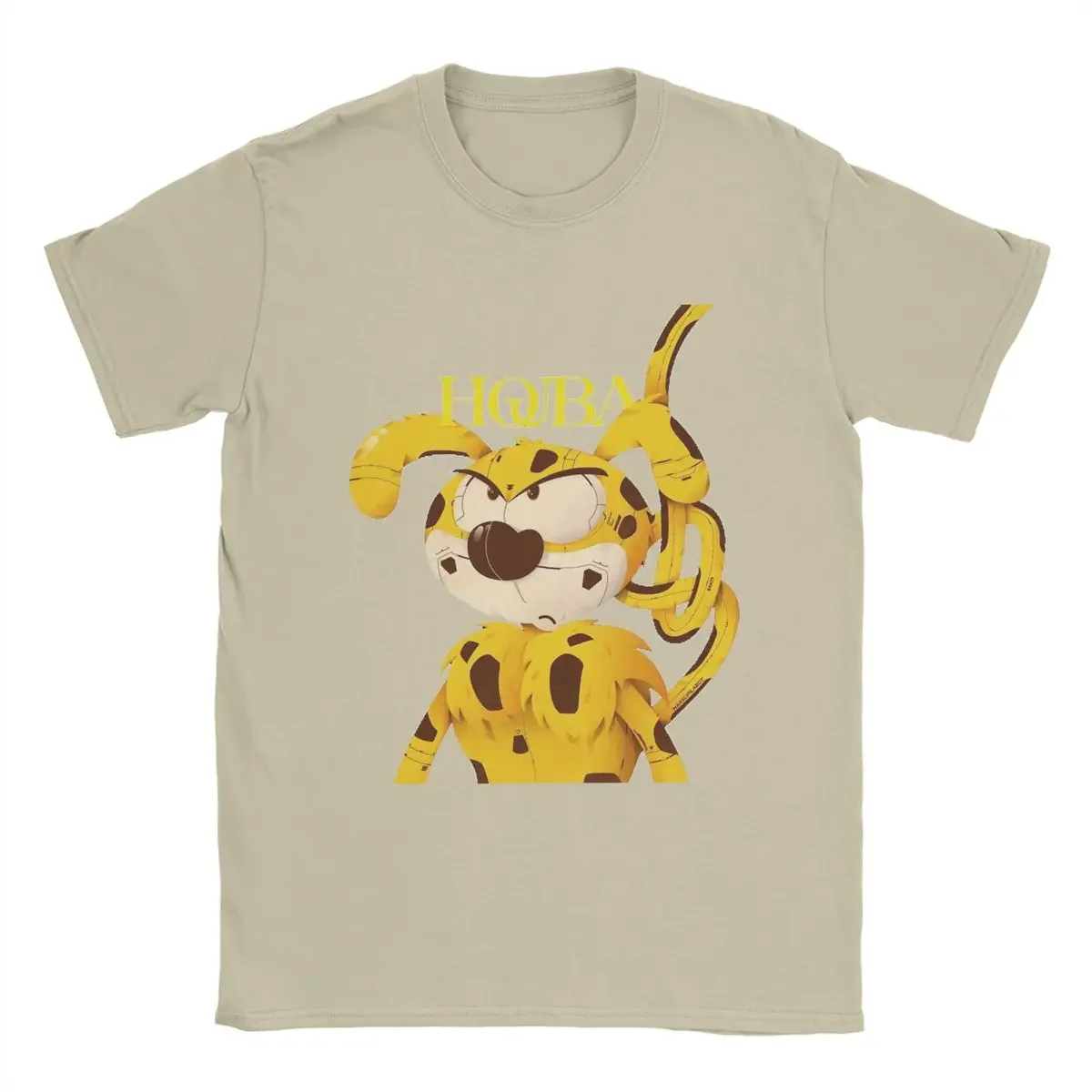 Фото Мужские футболки Marsupilami Houba, новинка, футболка с коротким рукавом и круглым вырезом, футболка из 100% хлопка, идея для подарка, топы, Новое поступление 2024 №5