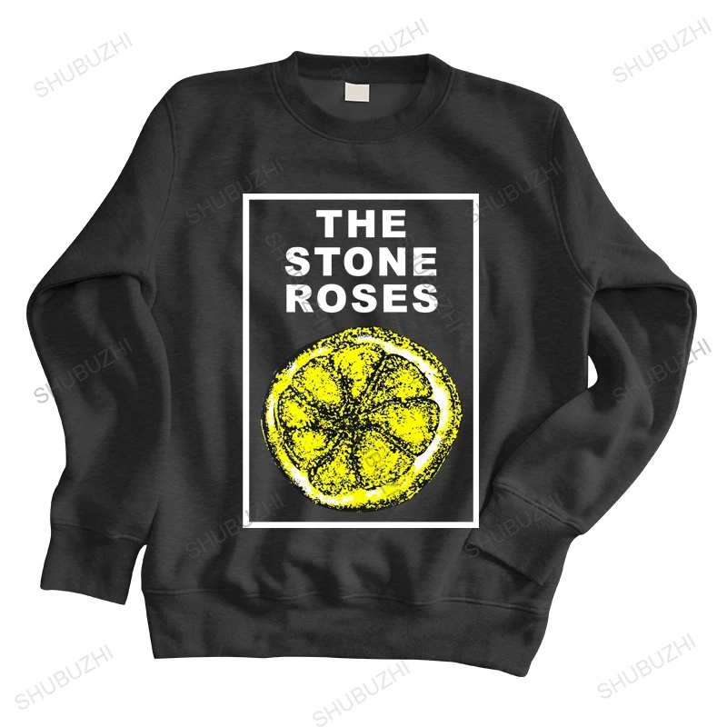 

Man crew neck hoodie New Retro The Stone Roses Lemon Unisex hoodies men sweatshirt unisex sweatshirt men tops