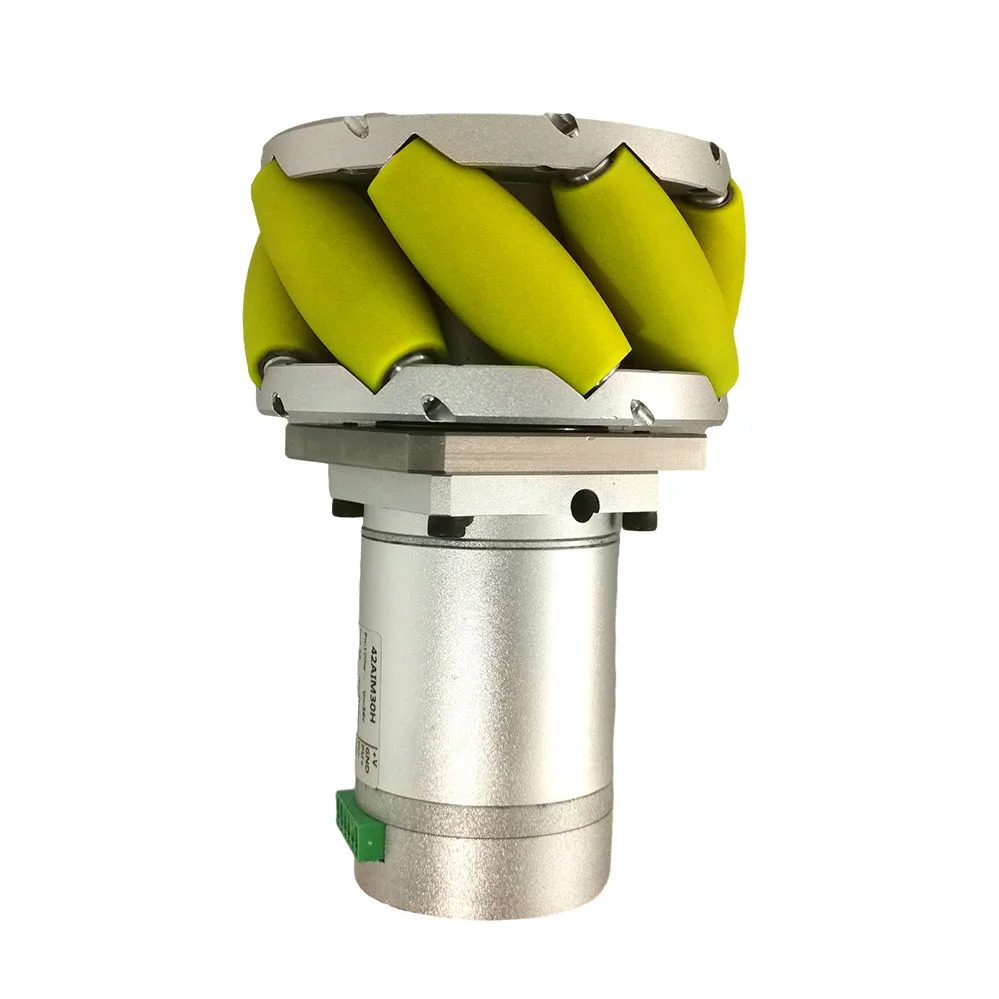 Новая версия 2024 года колесо двигателя Omni 102 мм нагрузка 200 кг набор колес Mecanum всех