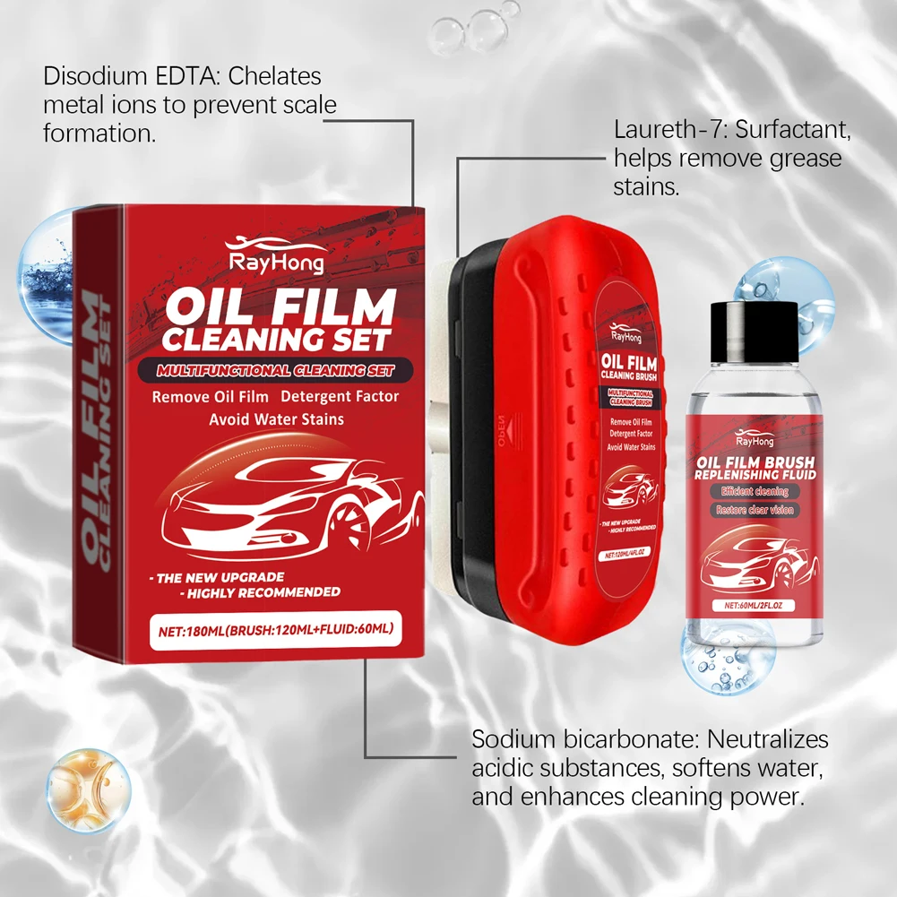 Щетка для очистки стекла автомобильная очищающая масляная пленка автомобиля