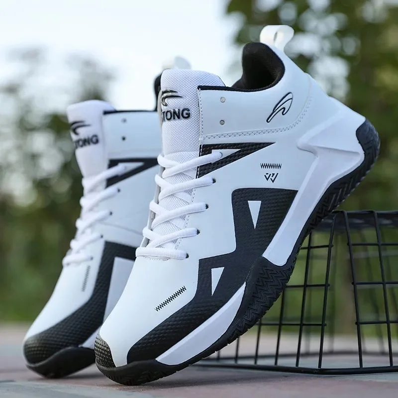 

High-Top Breathable Tennis Sneakers Male Fashion Sport Shoes Men Basketball Shoes Men Camouflage Outdoor Non-Slip Athletic Shoes