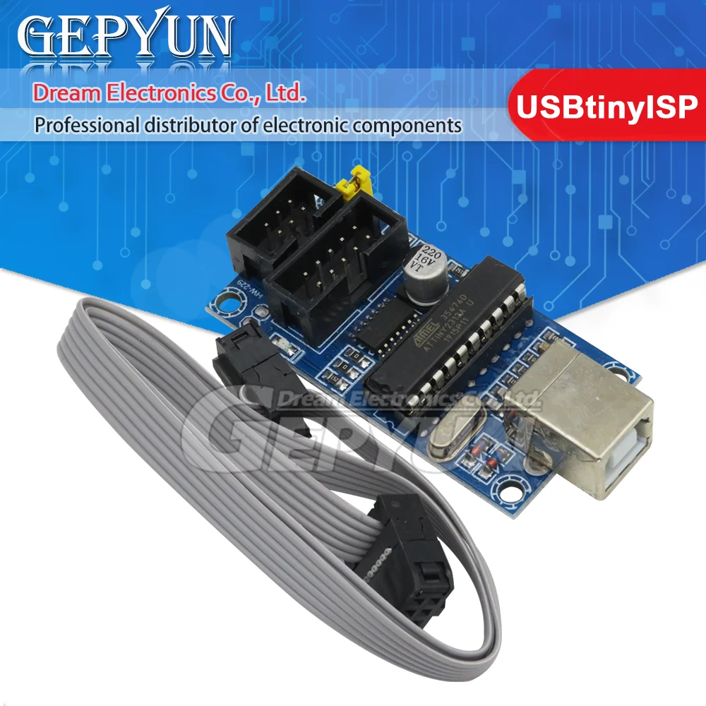 Программатор USB-интерфейса с Загрузчиком и 10-контактным кабелем для R3 Meag2560