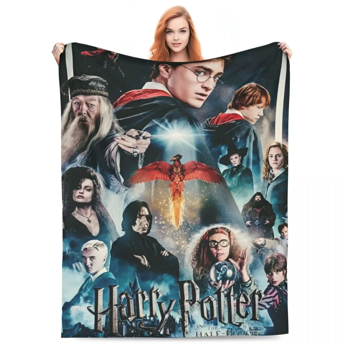Одеяло из фильма Гаррис P-Potters Magic World фланелевое одеяло для пикника кресло дивана