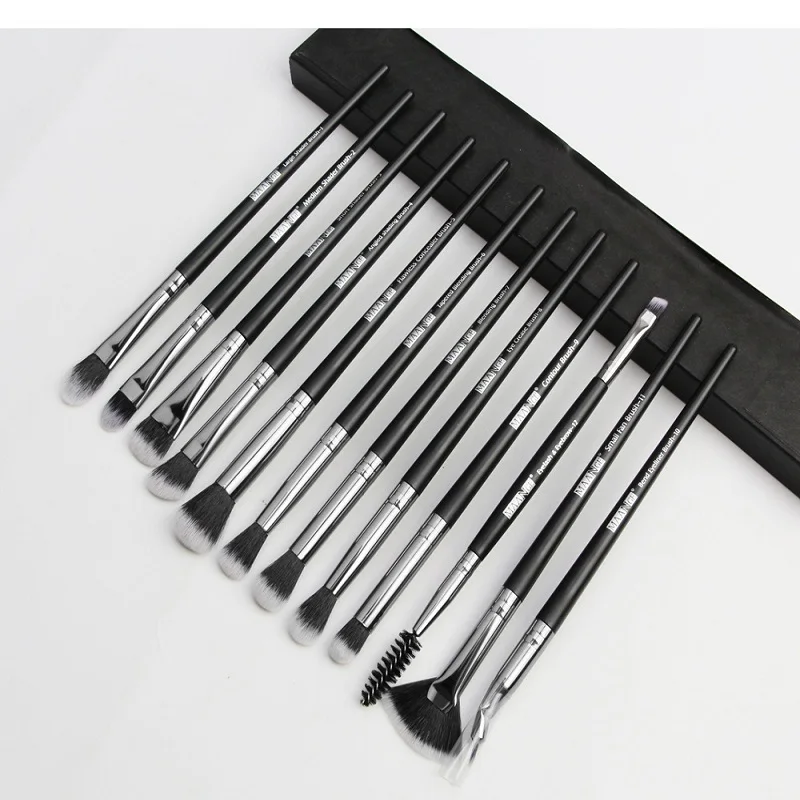 

12Pcs Makeup Brushes Set Soft Fluffy for Cosmetics Foundation Blush Powder Eyeshadow Concealer Blending Makeup Brush Beauty Tool