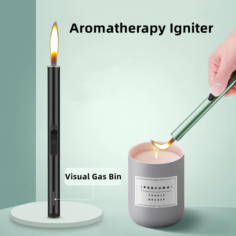 

New Style Open Fire Household Kitchen Lighting Stick Lighter Outdoor Barbecue Camping Aromatherapy Candle Lighter Men's Small To