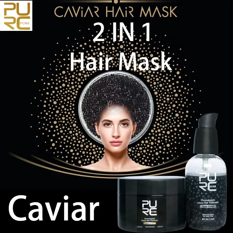 

Caviar Vitalizing Nutrition Hair Mask Keratin Straightening Treatment Cream Repair Frizzy Damage Hair Moisturizing Conditioners