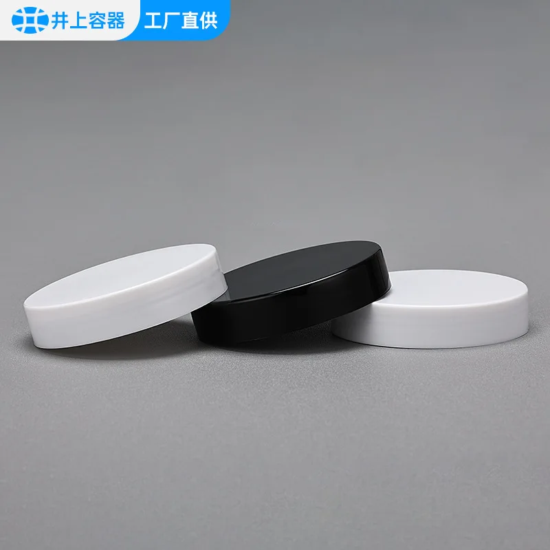 Большой запас из полипропилена белая черная спиральная крышка пластиковая