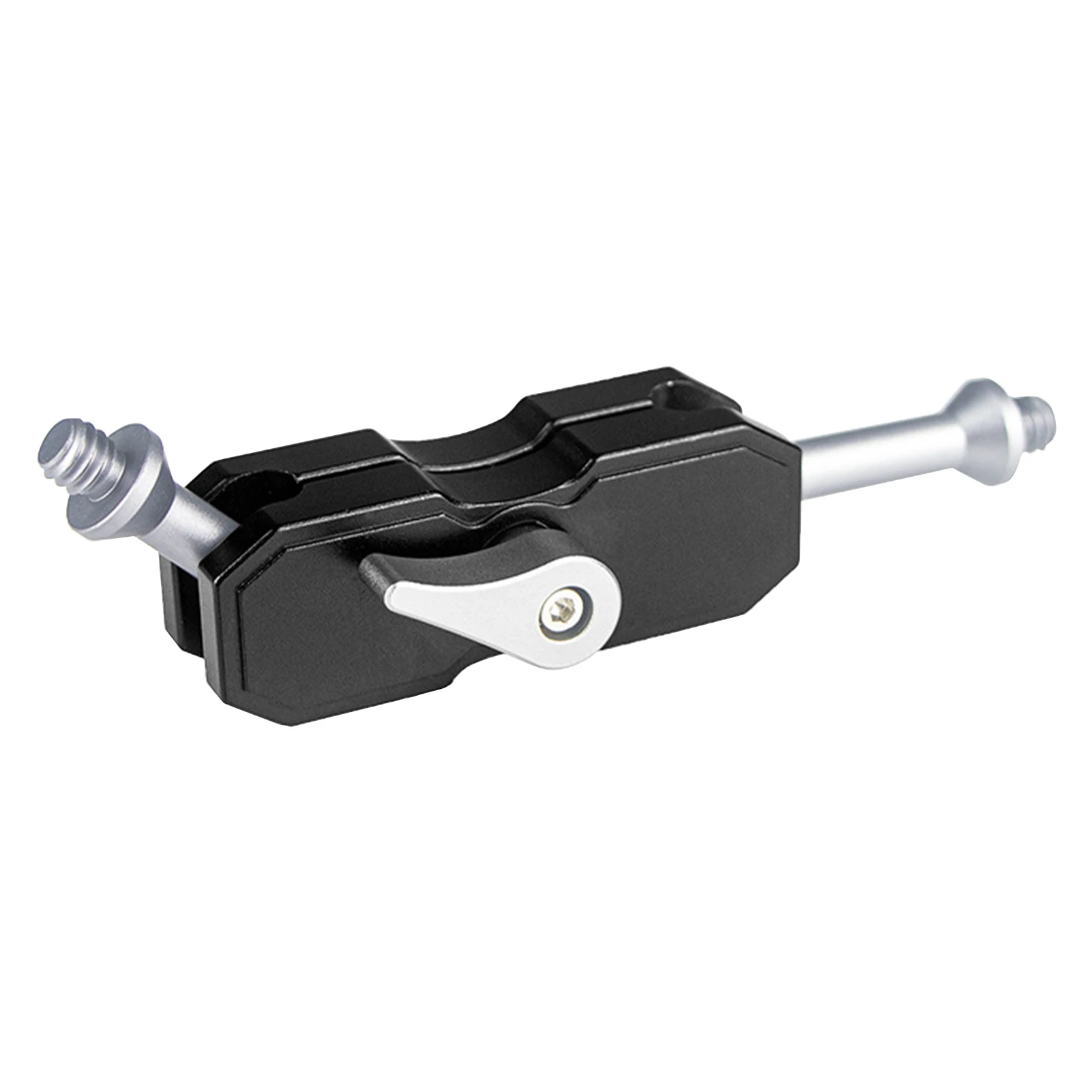 

Microphone Fill Light Stable Portable Durable Extended Arm 360 Degree Rotation Aluminum Alloy Camera Mount Double Head Monitor