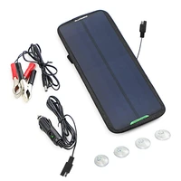 solar charger 12v car battery charger outdoor high efficiency solar charging panel