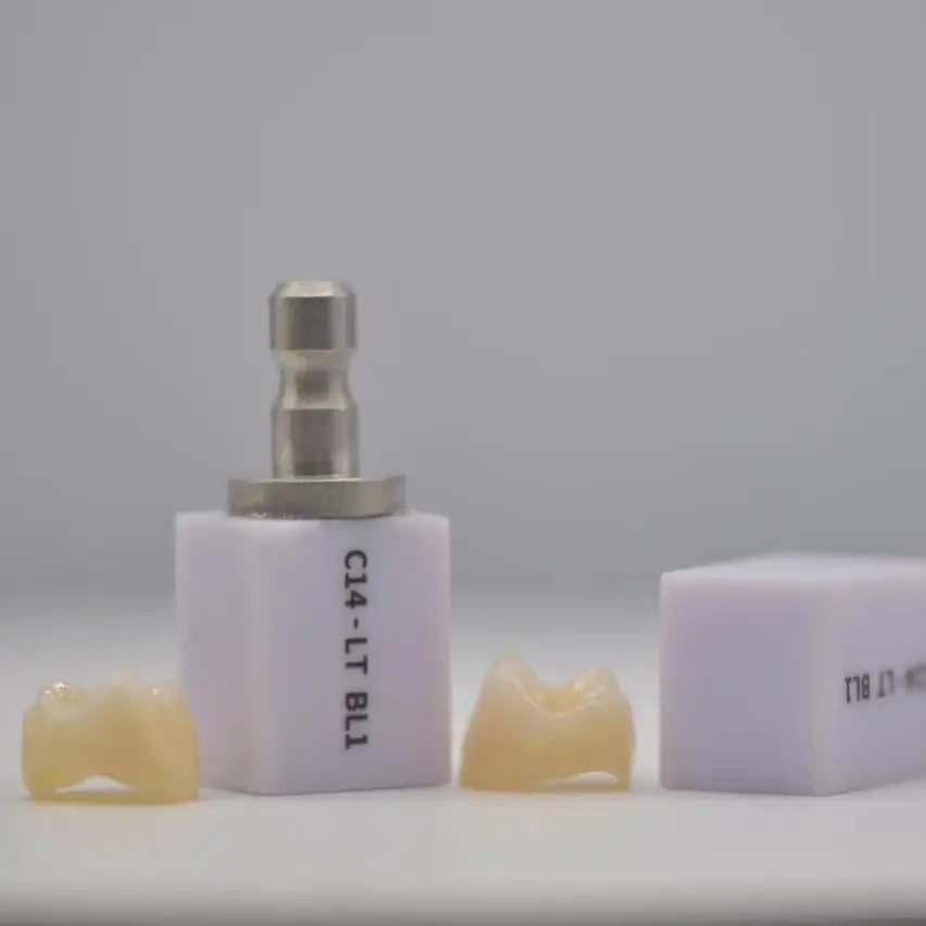 

New Dental Restorative Materials GOOZIR C14 HT LT Lithium Disilicate Cad Cam Block for Dental Laboratory Use