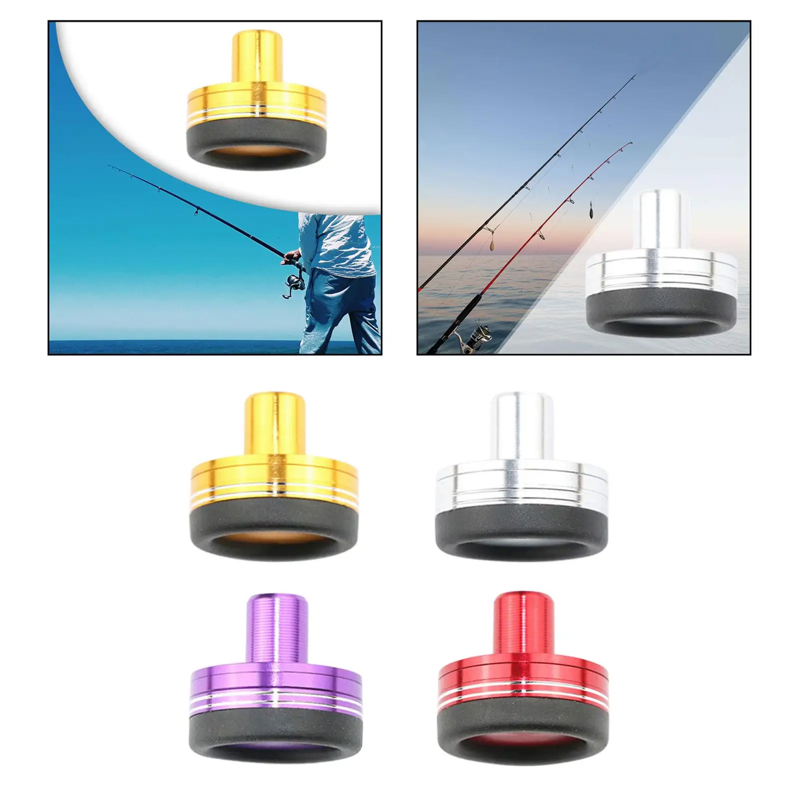 Задняя крышка для удочки диаметр 27 задняя часть ремонта морской рыбалки деталь