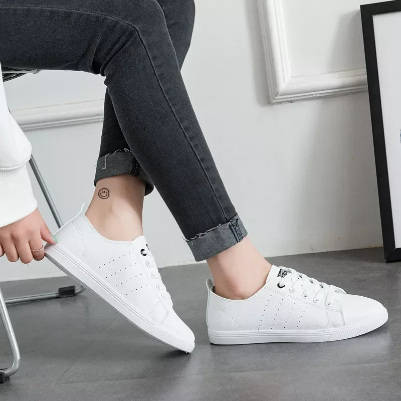 

2022 spring and autumn white shoes sneakers tenis feminino wild flat women shoes casual Korean student shoes woman