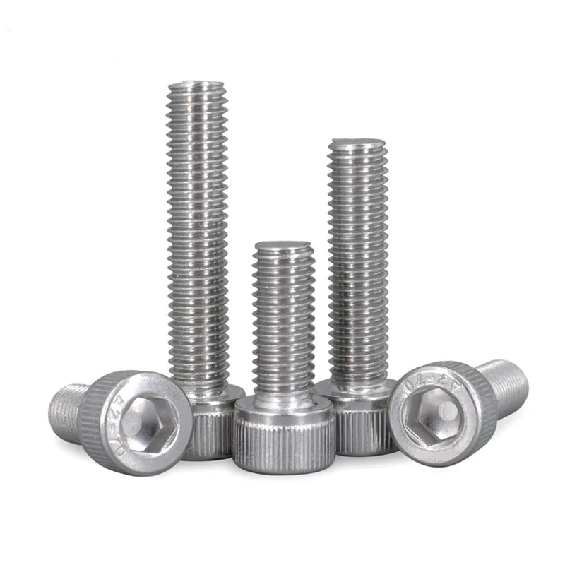 

40pcs/lot DIN 912 M6 Allen Bolt A2 304 Stainless Steel Hex Socket Head Cap Screw Hexagon Socket Hex Metric Thread L=16mm